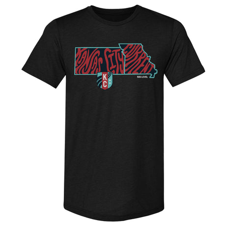 Kansas City Current Men's Premium T-Shirt | 500 LEVEL
