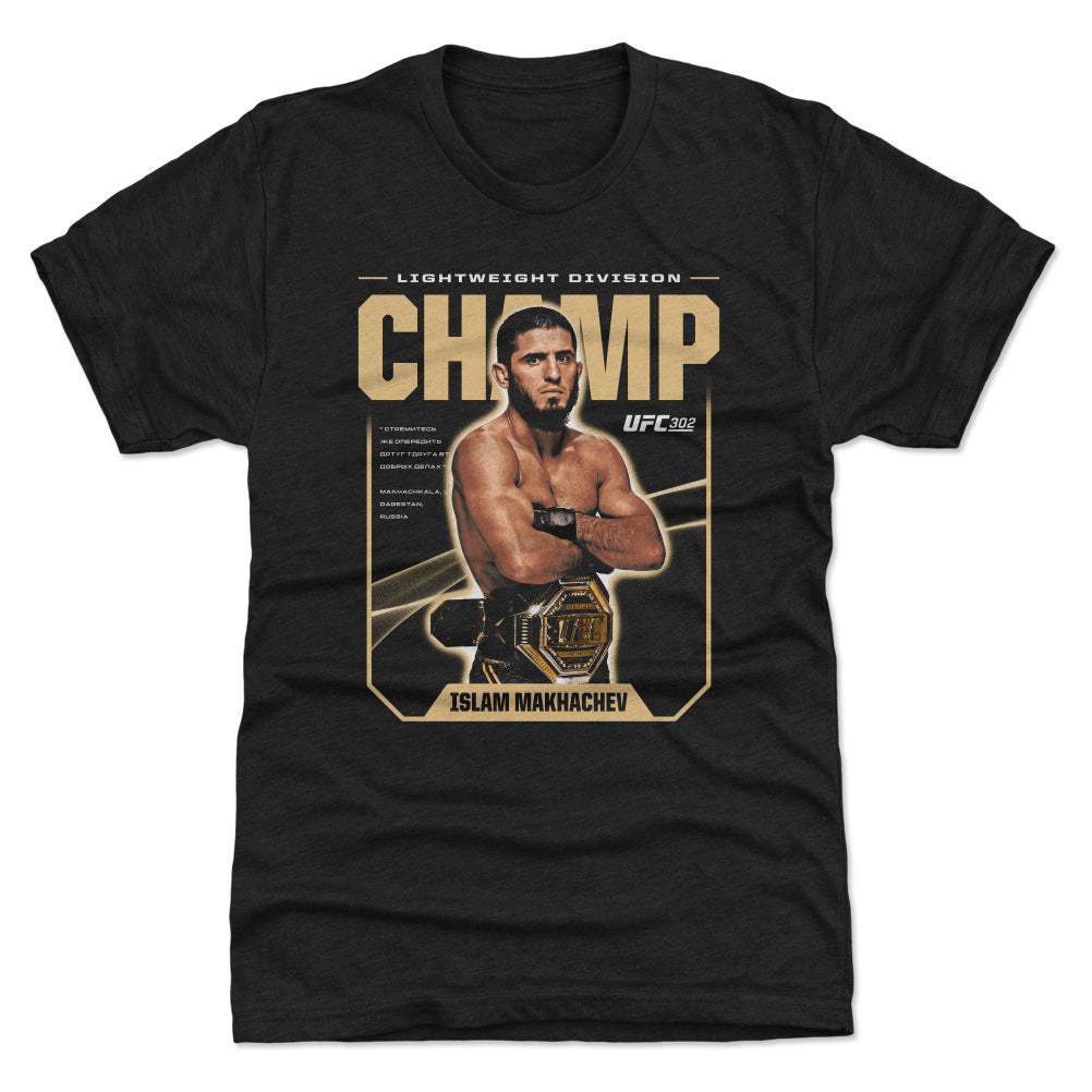 Islam Makhachev Men's Premium T-Shirt | 500 LEVEL