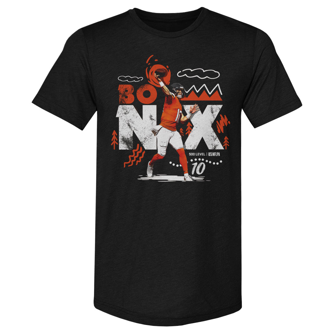 Bo Nix Men's Premium T-Shirt | 500 LEVEL
