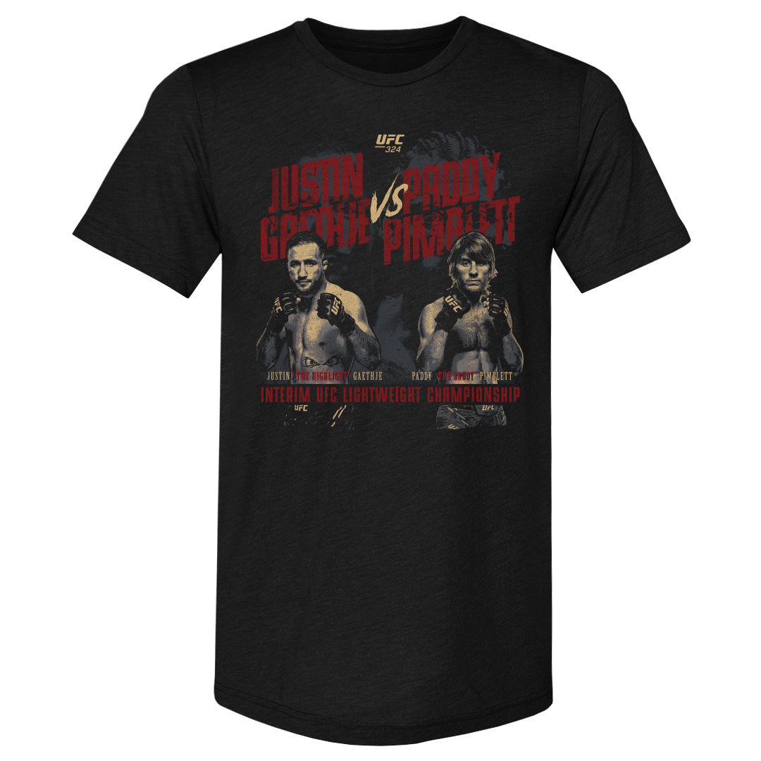 UFC 324 Men's Premium T-Shirt | 500 LEVEL
