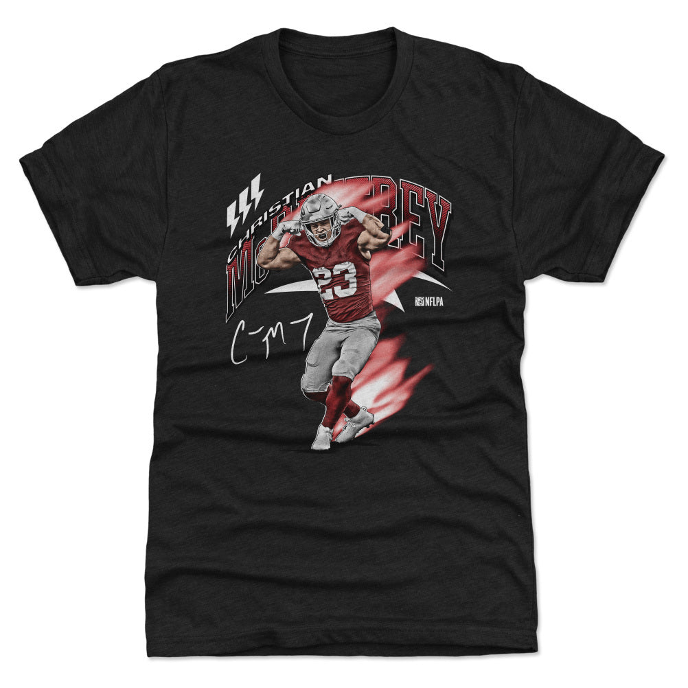 Christian McCaffrey Men's Premium T-Shirt | 500 LEVEL