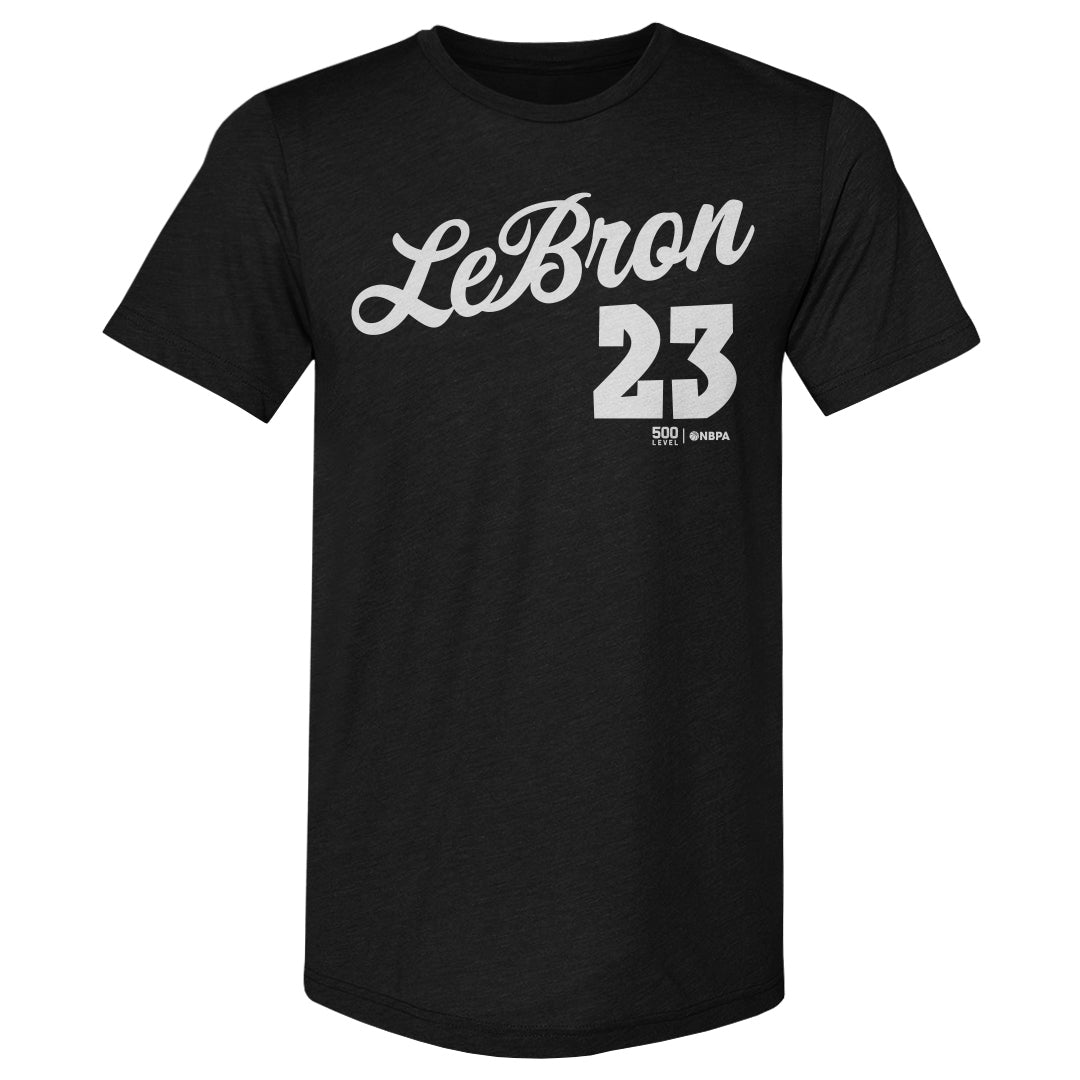 LeBron James Men's Premium T-Shirt | 500 LEVEL