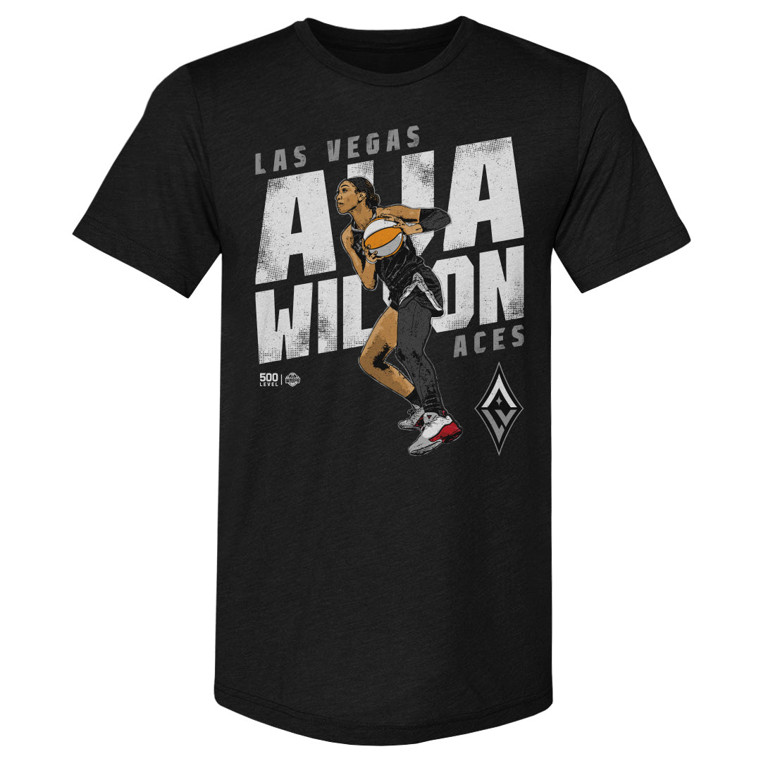 A'ja Wilson Men's Premium T-Shirt | 500 LEVEL