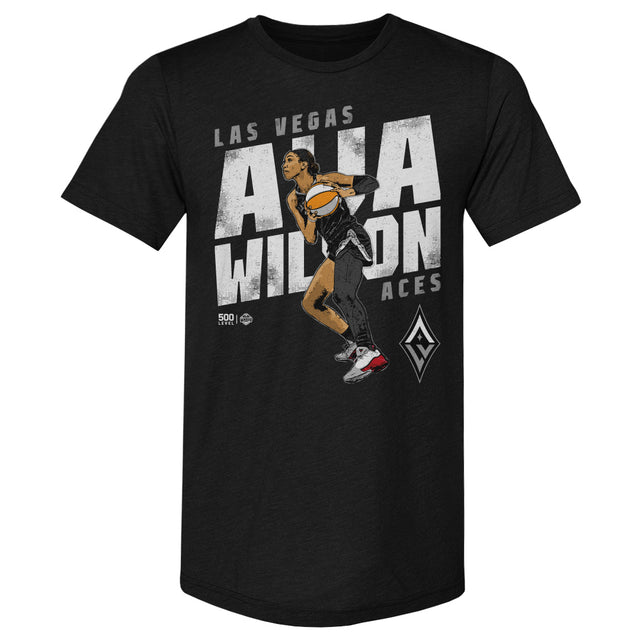 A'ja Wilson Men's Premium T-Shirt | 500 LEVEL