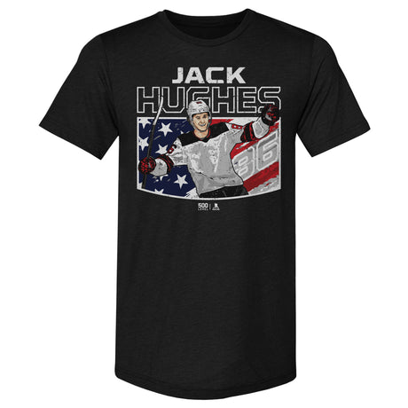 Jack Hughes Men's Premium T-Shirt | 500 LEVEL
