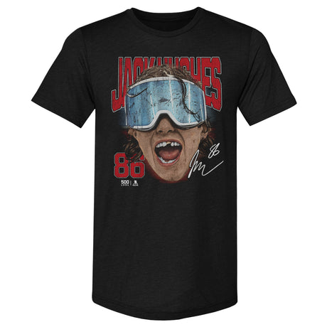 Jack Hughes Men's Premium T-Shirt | 500 LEVEL