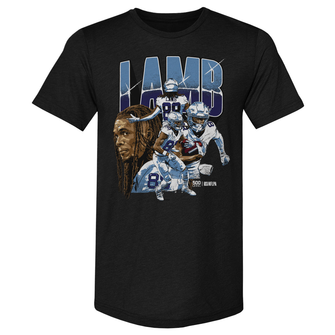CeeDee Lamb Men's Premium T-Shirt | 500 LEVEL