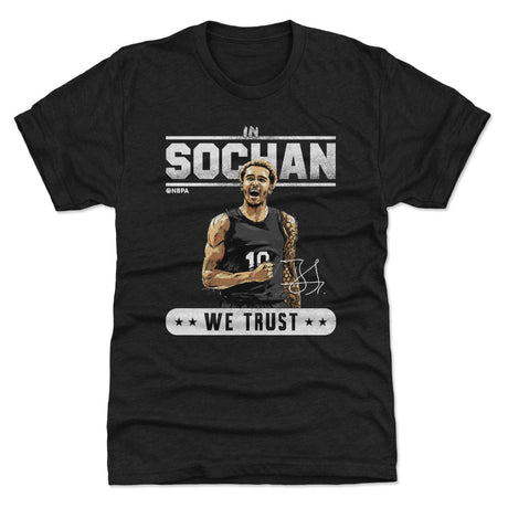 Jeremy Sochan Men's Premium T-Shirt | 500 LEVEL