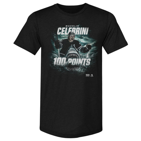 Macklin Celebrini Men's Premium T-Shirt | 500 LEVEL