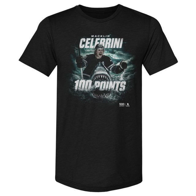 Macklin Celebrini Men's Premium T-Shirt | 500 LEVEL