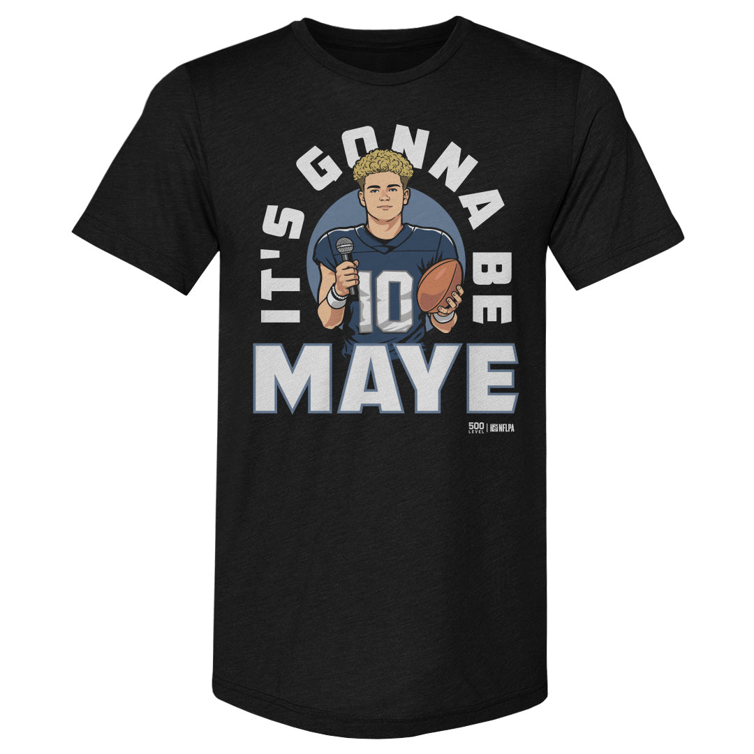 Drake Maye Men's Premium T-Shirt | 500 LEVEL