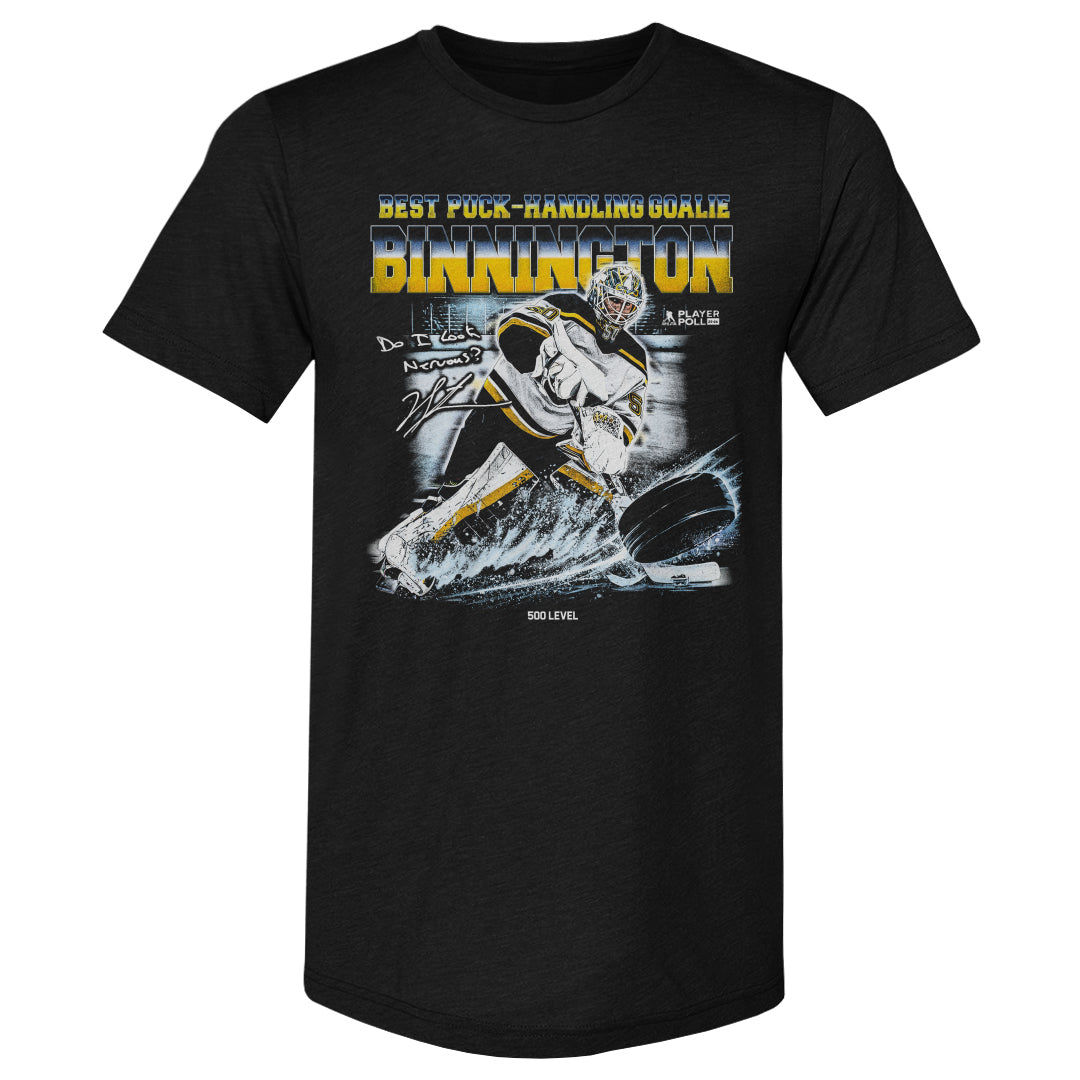 Jordan Binnington Men's Premium T-Shirt | 500 LEVEL