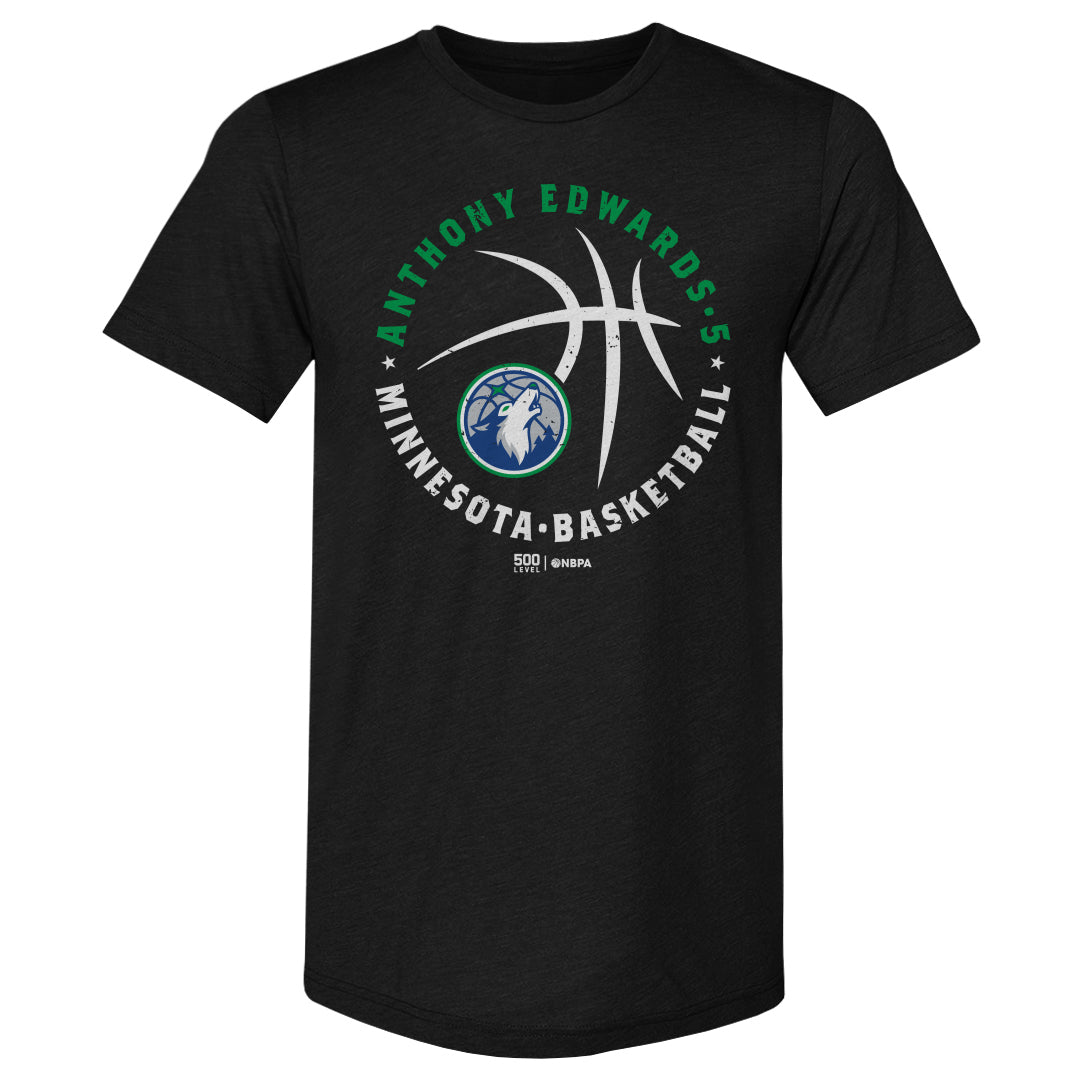 Anthony Edwards Men's Premium T-Shirt | 500 LEVEL