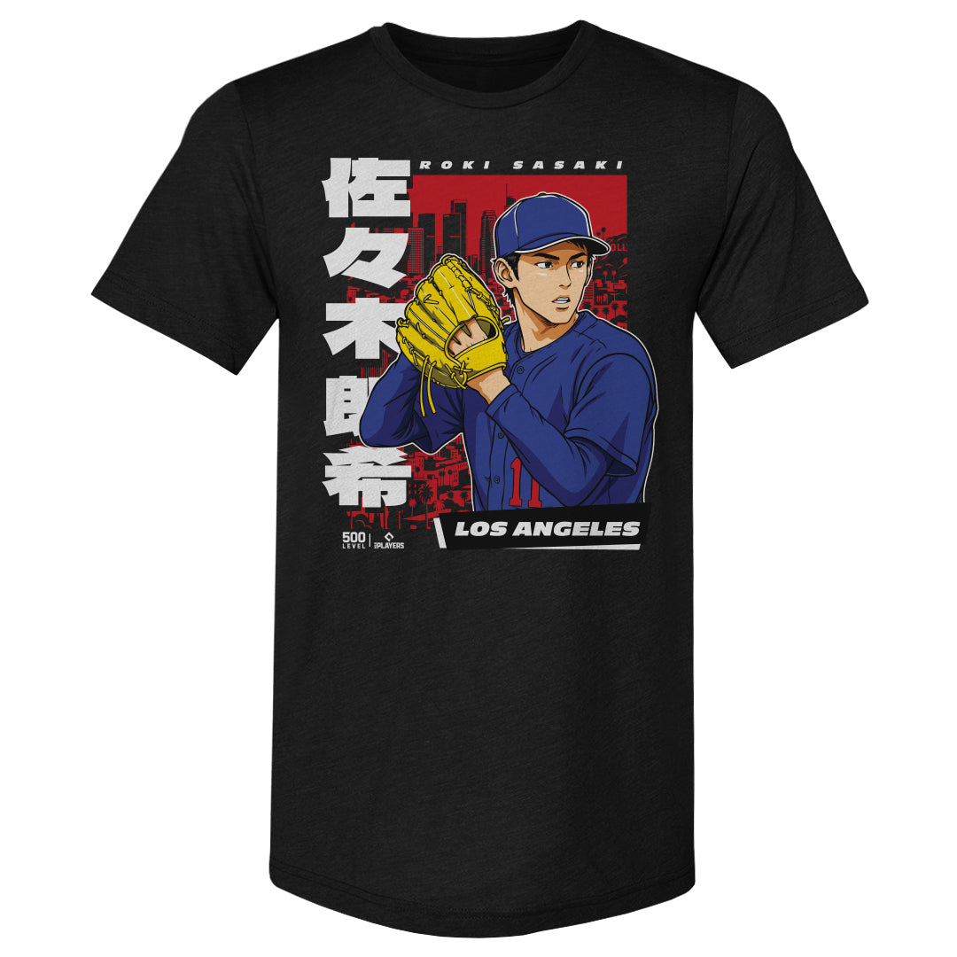 Roki Sasaki Men's Premium T-Shirt | 500 LEVEL