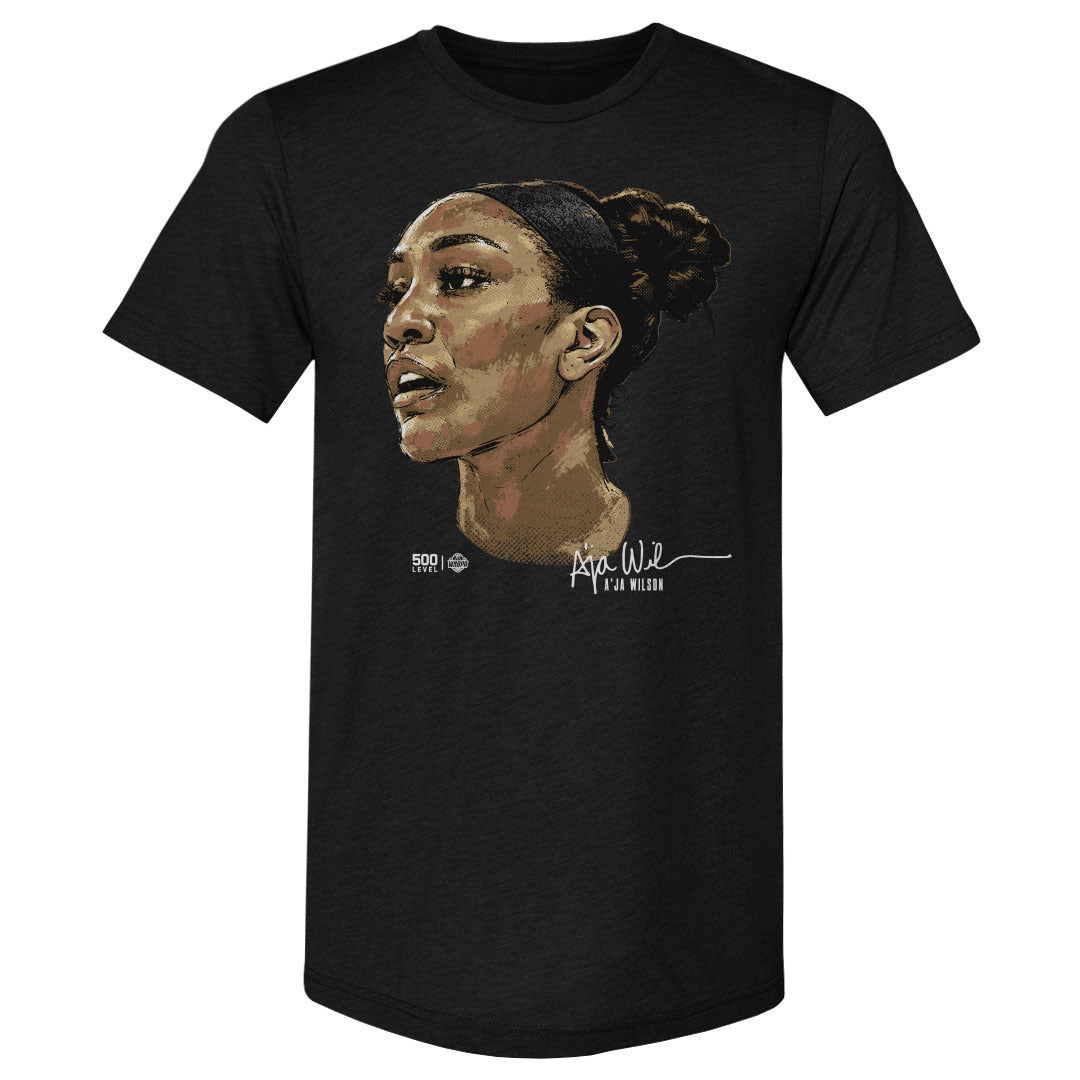 A'ja Wilson Men's Premium T-Shirt | 500 LEVEL