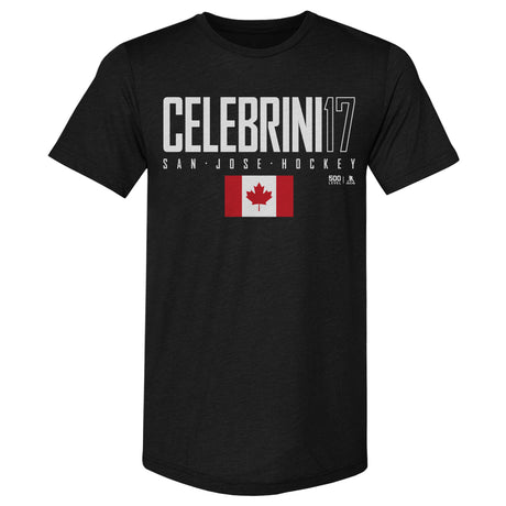 Macklin Celebrini Men's Premium T-Shirt | 500 LEVEL
