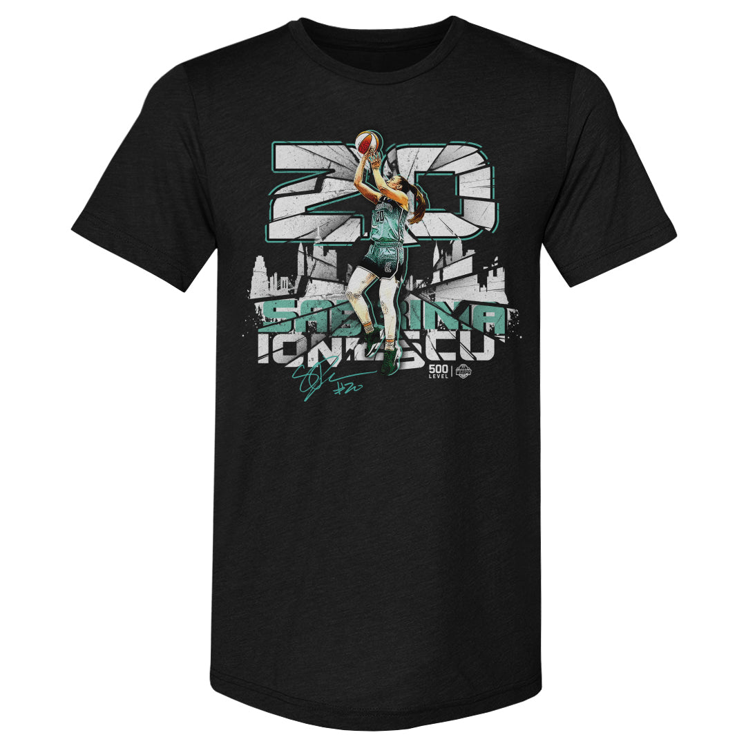 Sabrina Ionescu Men's Premium T-Shirt | 500 LEVEL