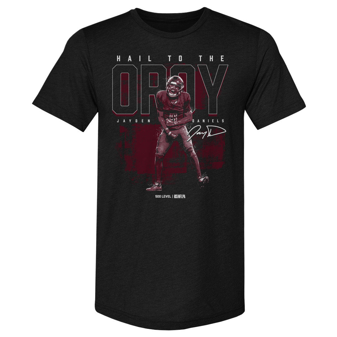 Jayden Daniels Men's Premium T-Shirt | 500 LEVEL