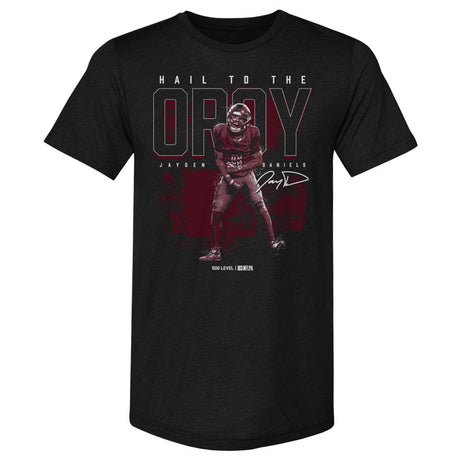 Jayden Daniels Men's Premium T-Shirt | 500 LEVEL