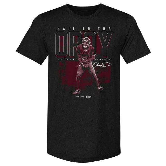 Jayden Daniels Men's Premium T-Shirt | 500 LEVEL