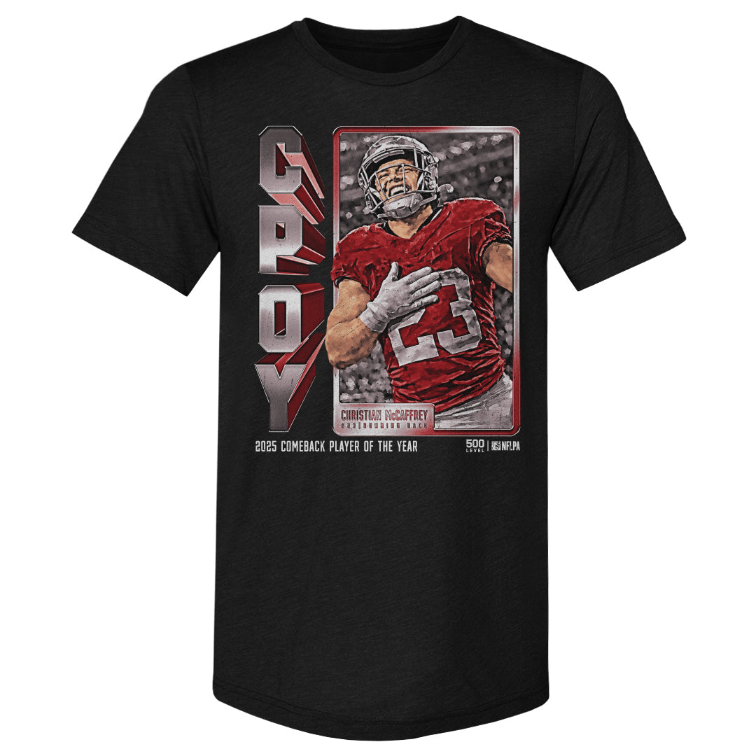 Christian McCaffrey Men's Premium T-Shirt | 500 LEVEL