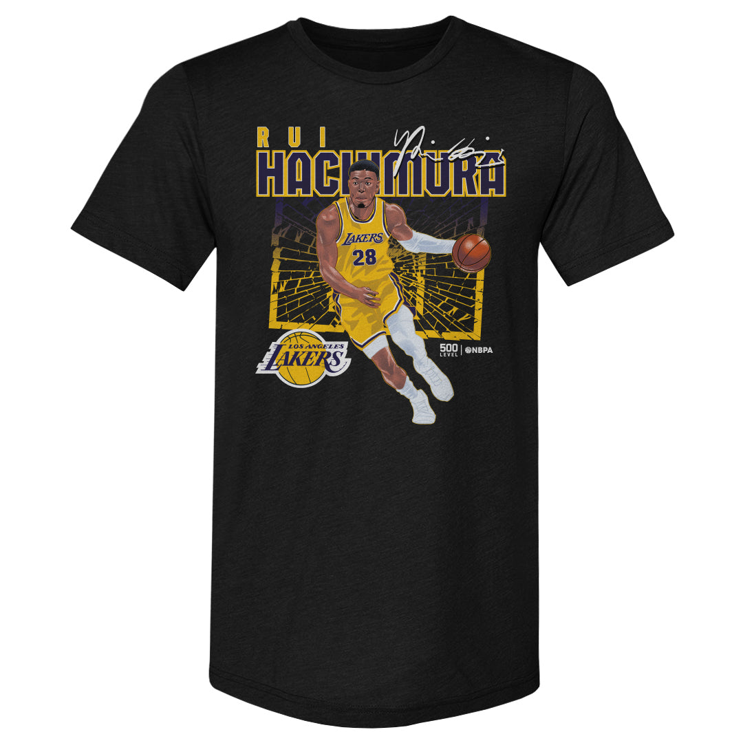 Rui Hachimura Men's Premium T-Shirt | 500 LEVEL