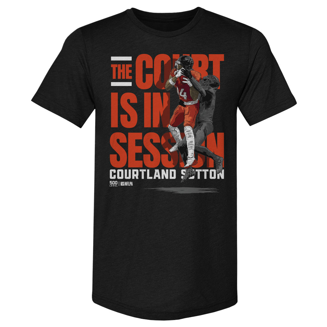 Courtland Sutton Men's Premium T-Shirt | 500 LEVEL