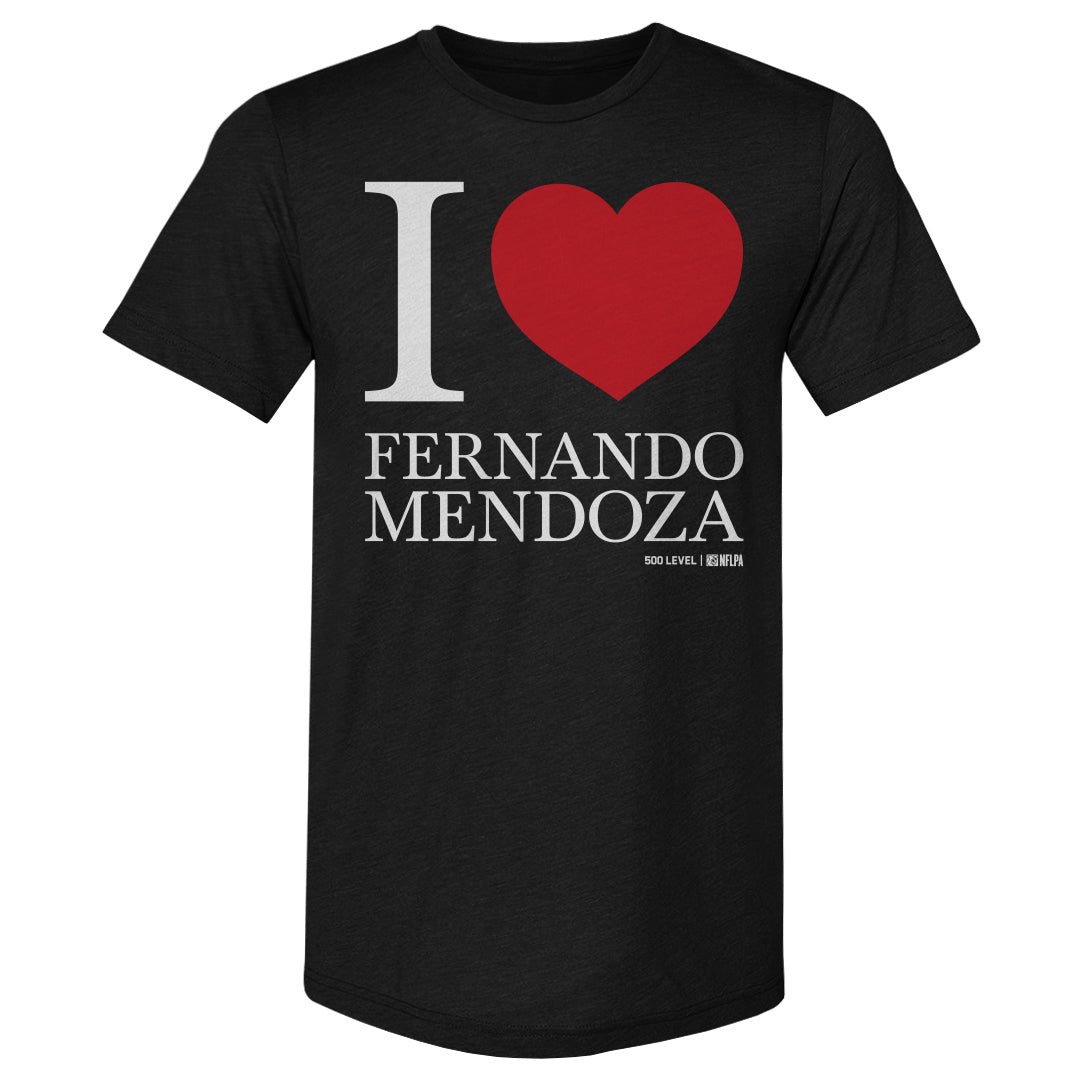 Fernando Mendoza Men's Premium T-Shirt | 500 LEVEL