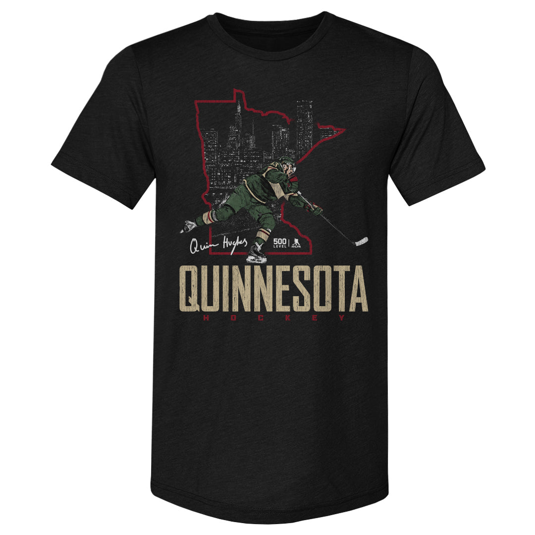 Quinn Hughes Men's Premium T-Shirt | 500 LEVEL