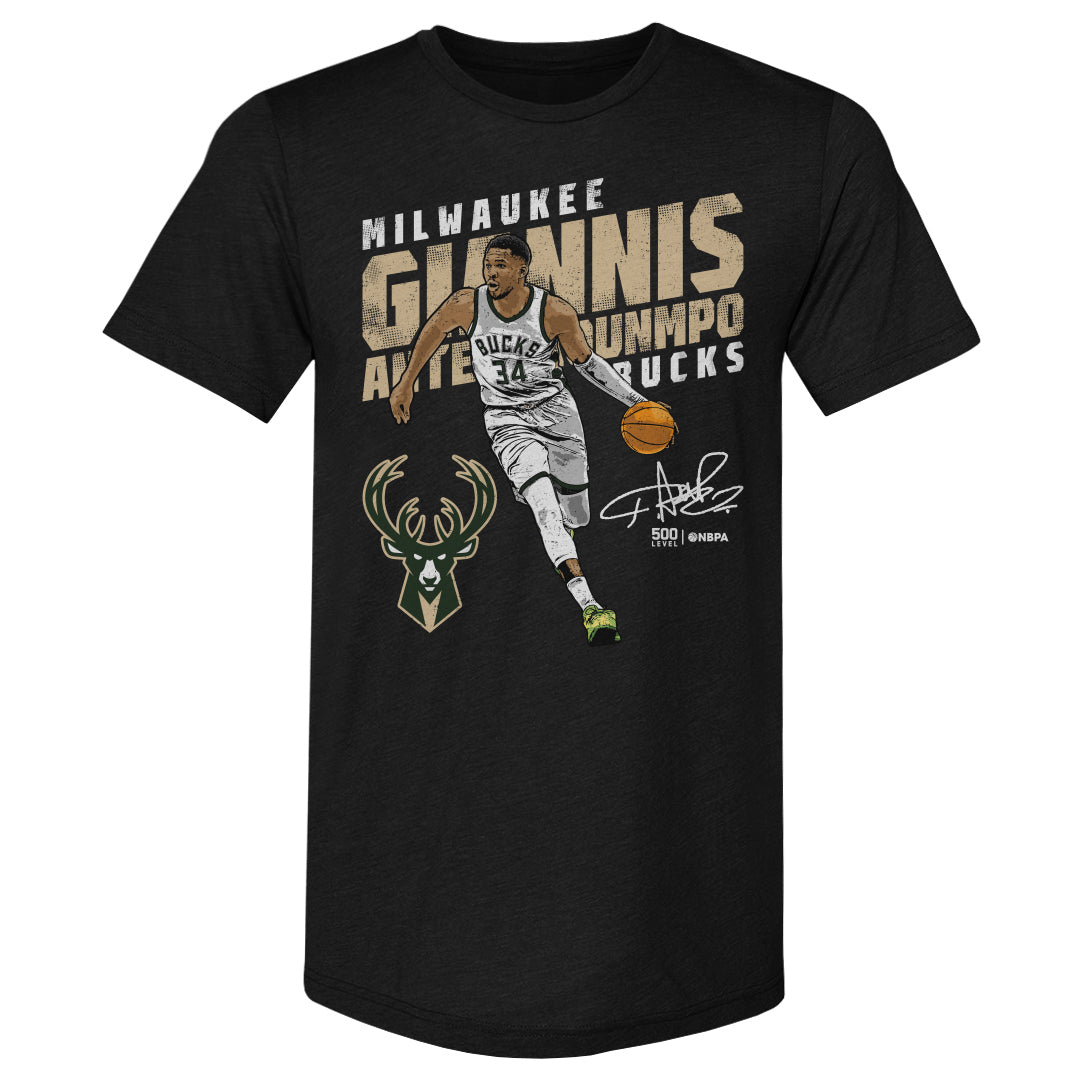 Giannis Antetokounmpo Men's Premium T-Shirt | 500 LEVEL