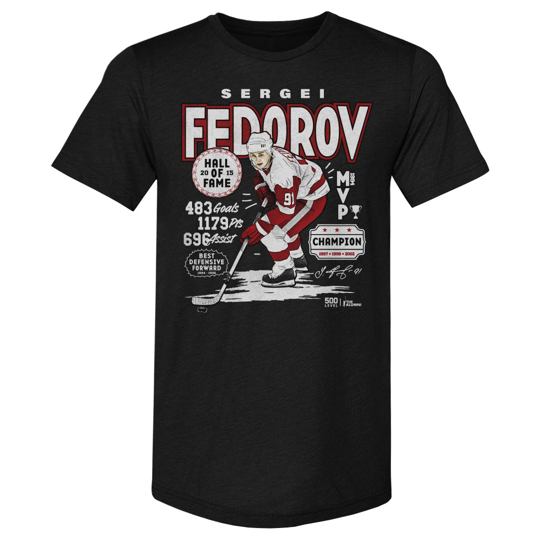 Sergei Fedorov Men's Premium T-Shirt | 500 LEVEL