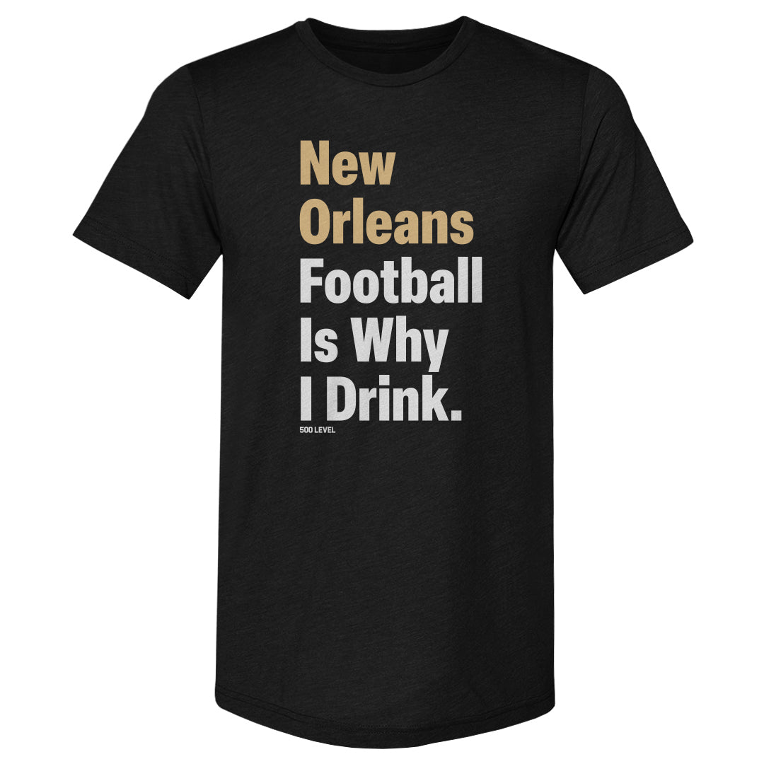 New Orleans Football Men's Premium T-Shirt | 500 LEVEL
