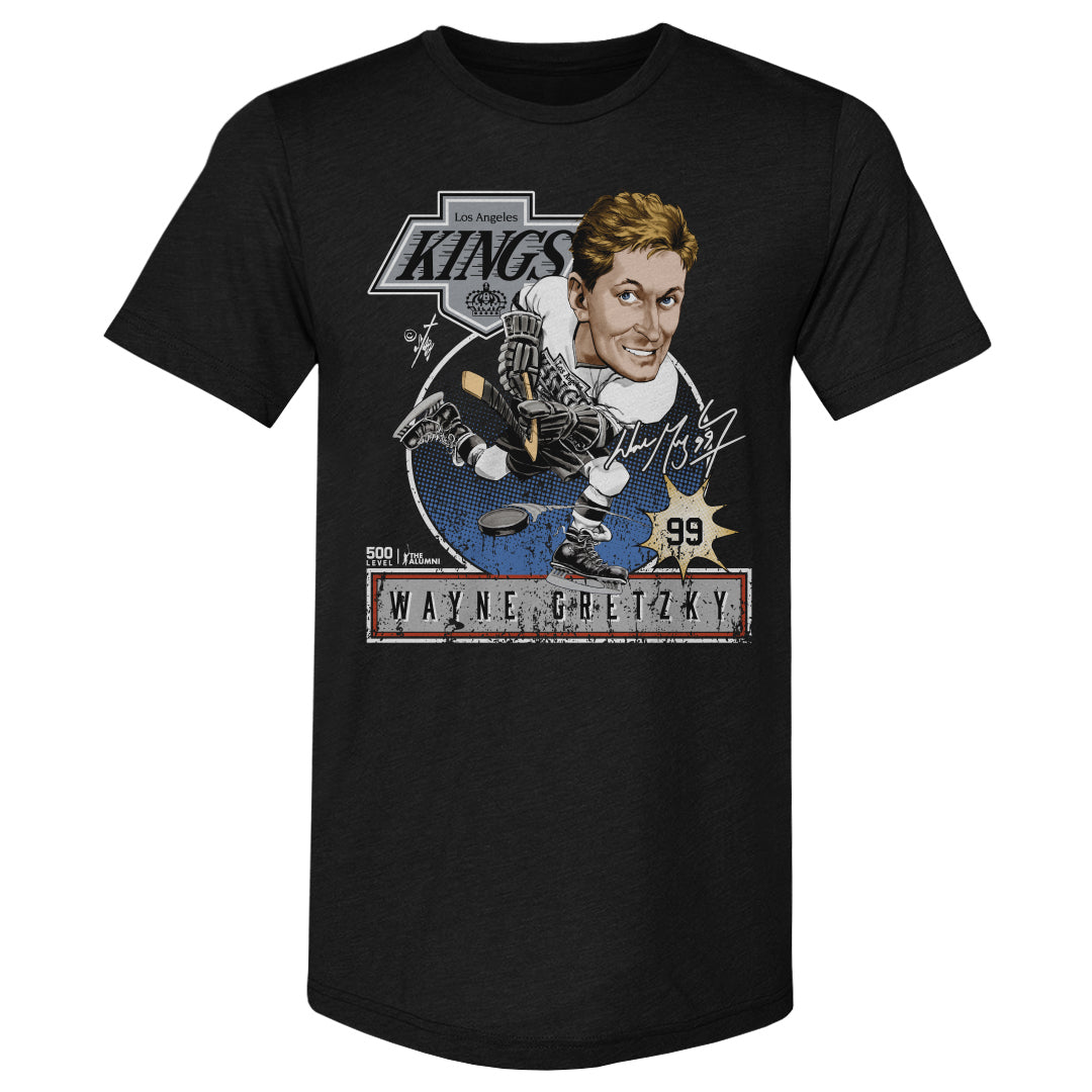 Wayne Gretzky Men's Premium T-Shirt | 500 LEVEL