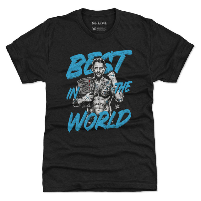 CM Punk Men's Premium T-Shirt | 500 LEVEL