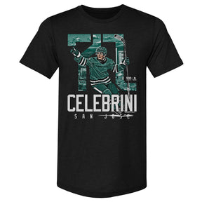 Macklin Celebrini Men's Premium T-Shirt | 500 LEVEL