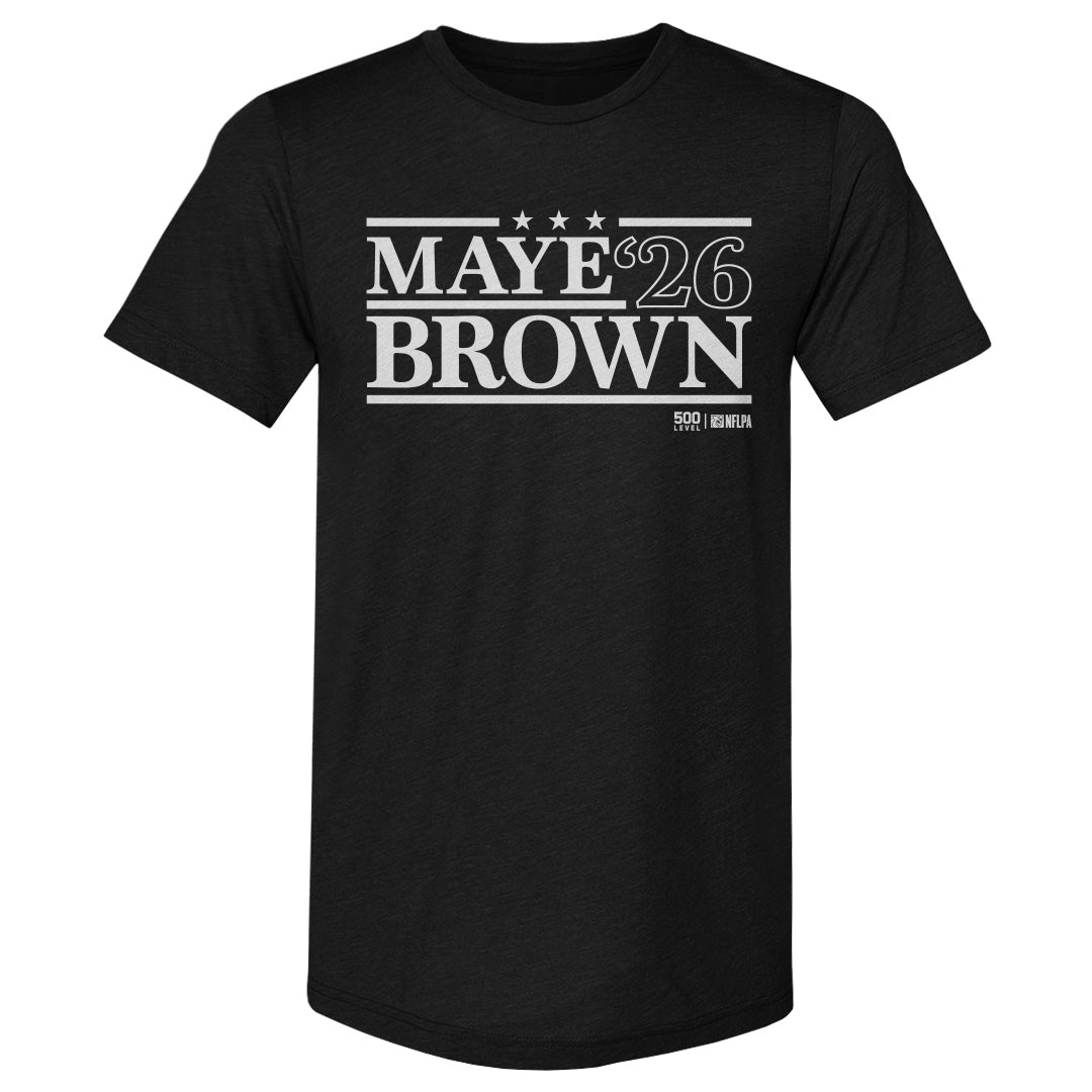 Drake Maye Men's Premium T-Shirt | 500 LEVEL