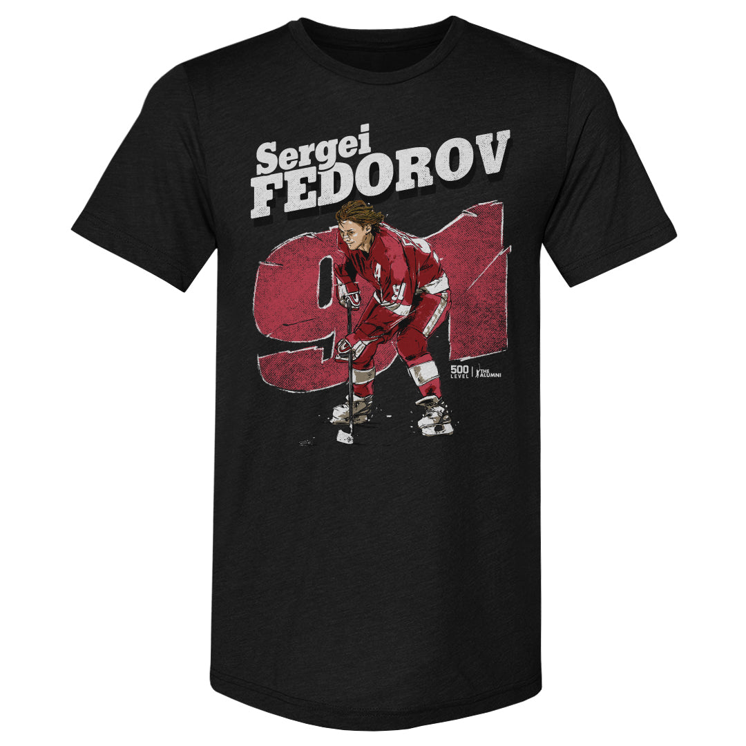 Sergei Fedorov Men's Premium T-Shirt | 500 LEVEL