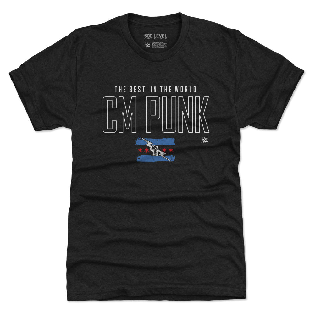 CM Punk Men's Premium T-Shirt | 500 LEVEL