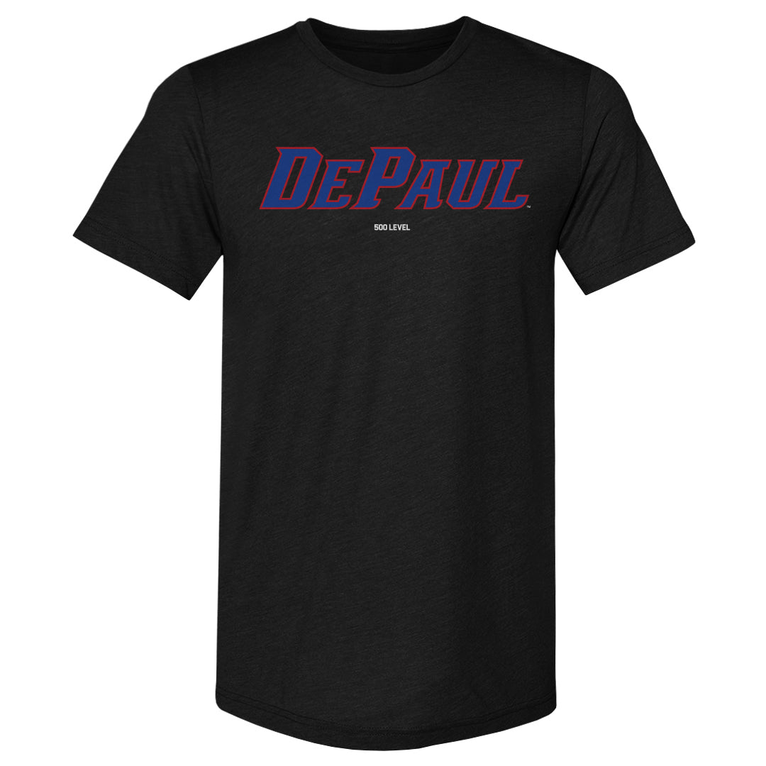 DePaul Blue Demons Men's Premium T-Shirt | 500 LEVEL