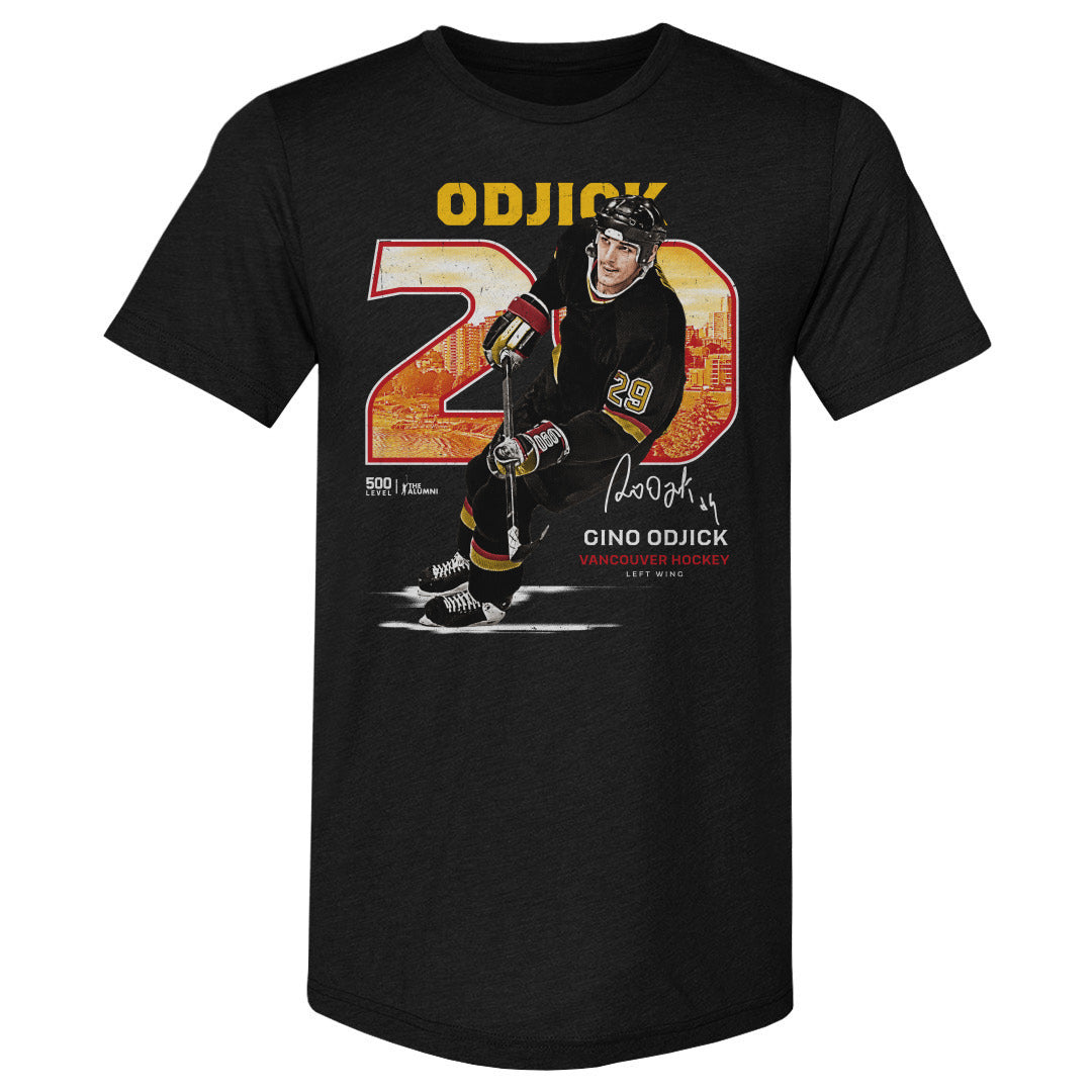 Gino Odjick Men's Premium T-Shirt | 500 LEVEL