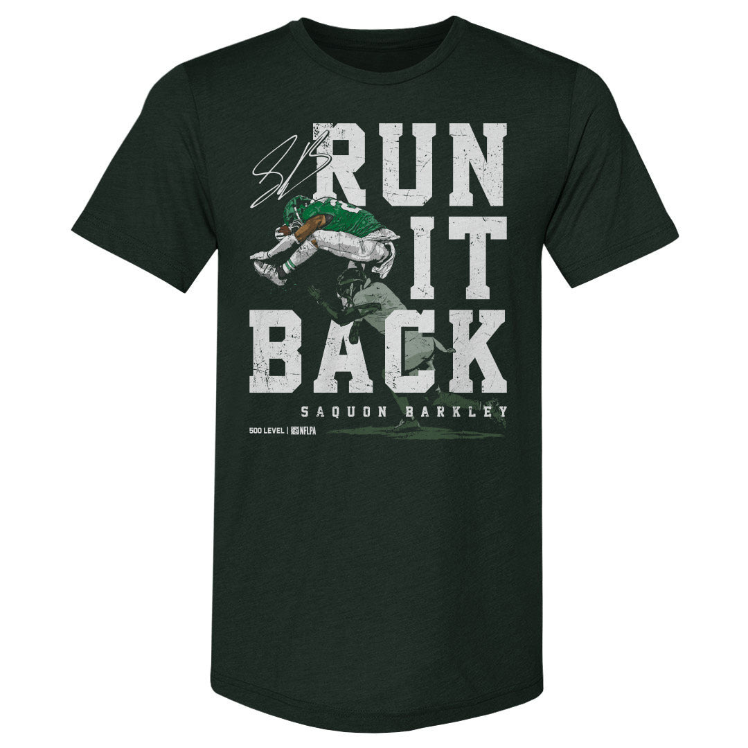 Saquon Barkley Men's Premium T-Shirt | 500 LEVEL