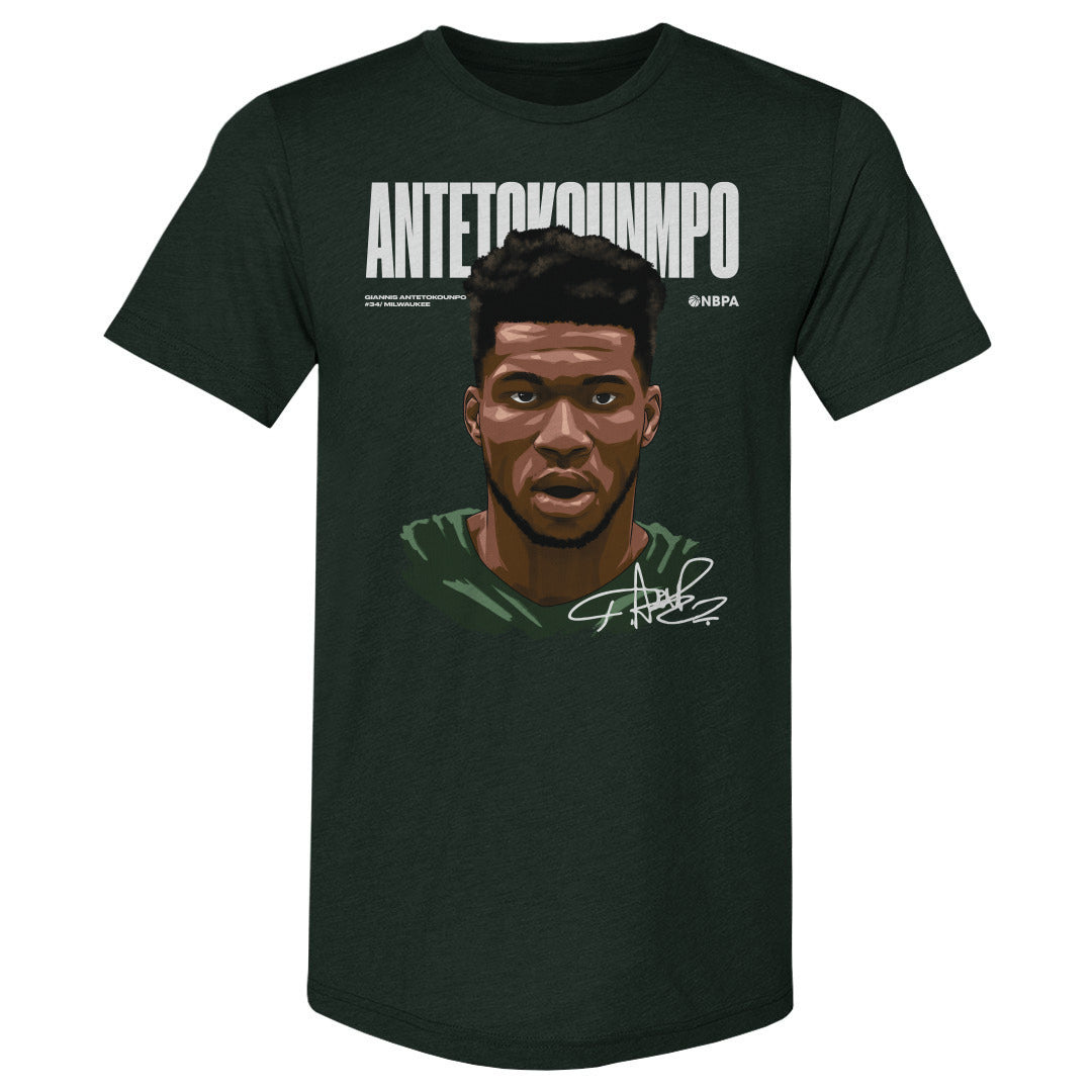 Giannis Antetokounmpo Men's Premium T-Shirt | 500 LEVEL