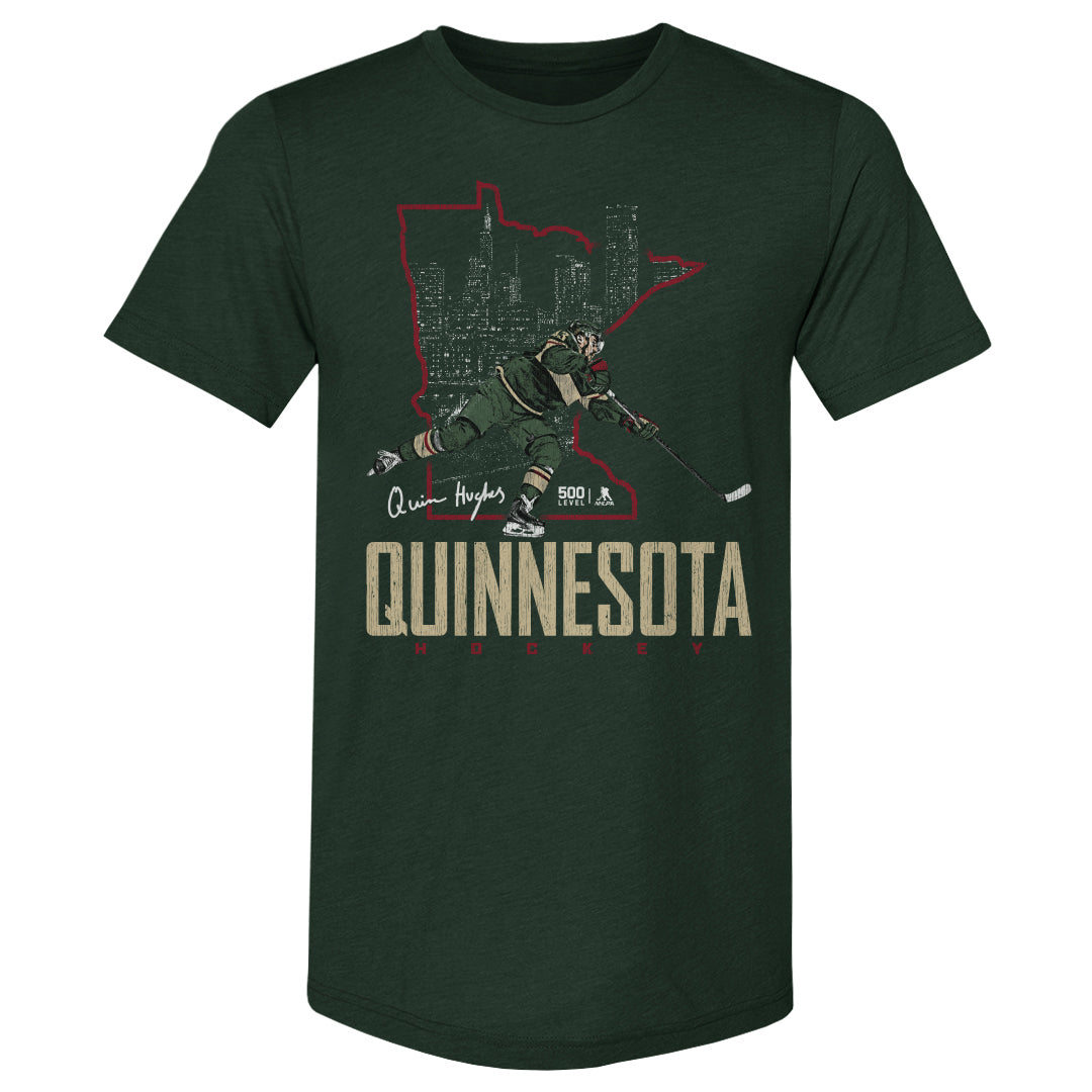 Quinn Hughes Men's Premium T-Shirt | 500 LEVEL