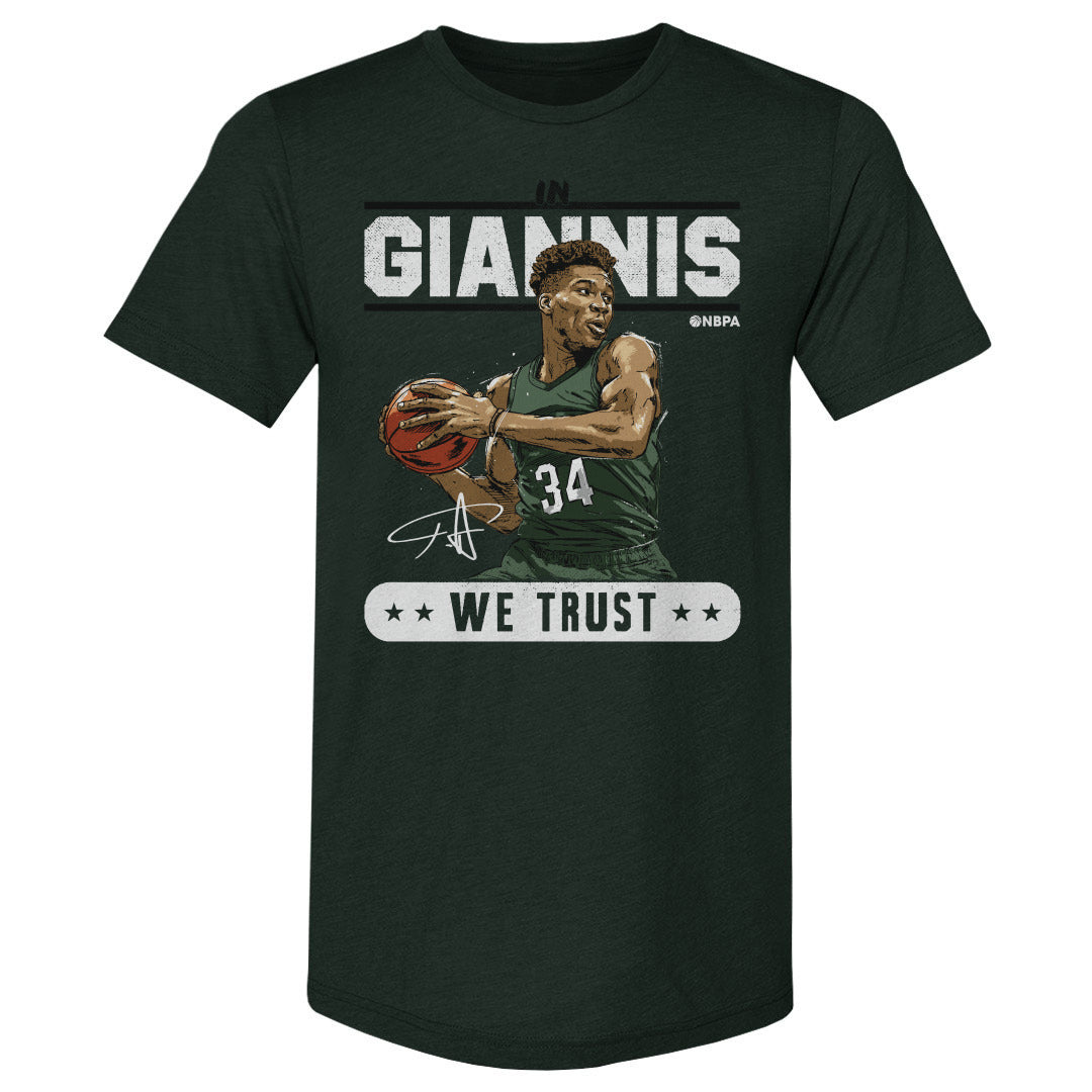 Giannis Antetokounmpo Men's Premium T-Shirt | 500 LEVEL