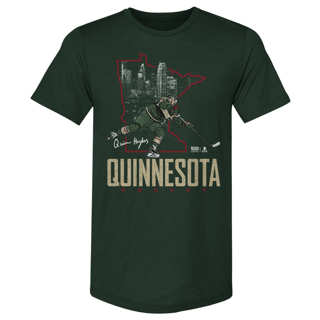 Quinn Hughes Men's Premium T-Shirt | 500 LEVEL