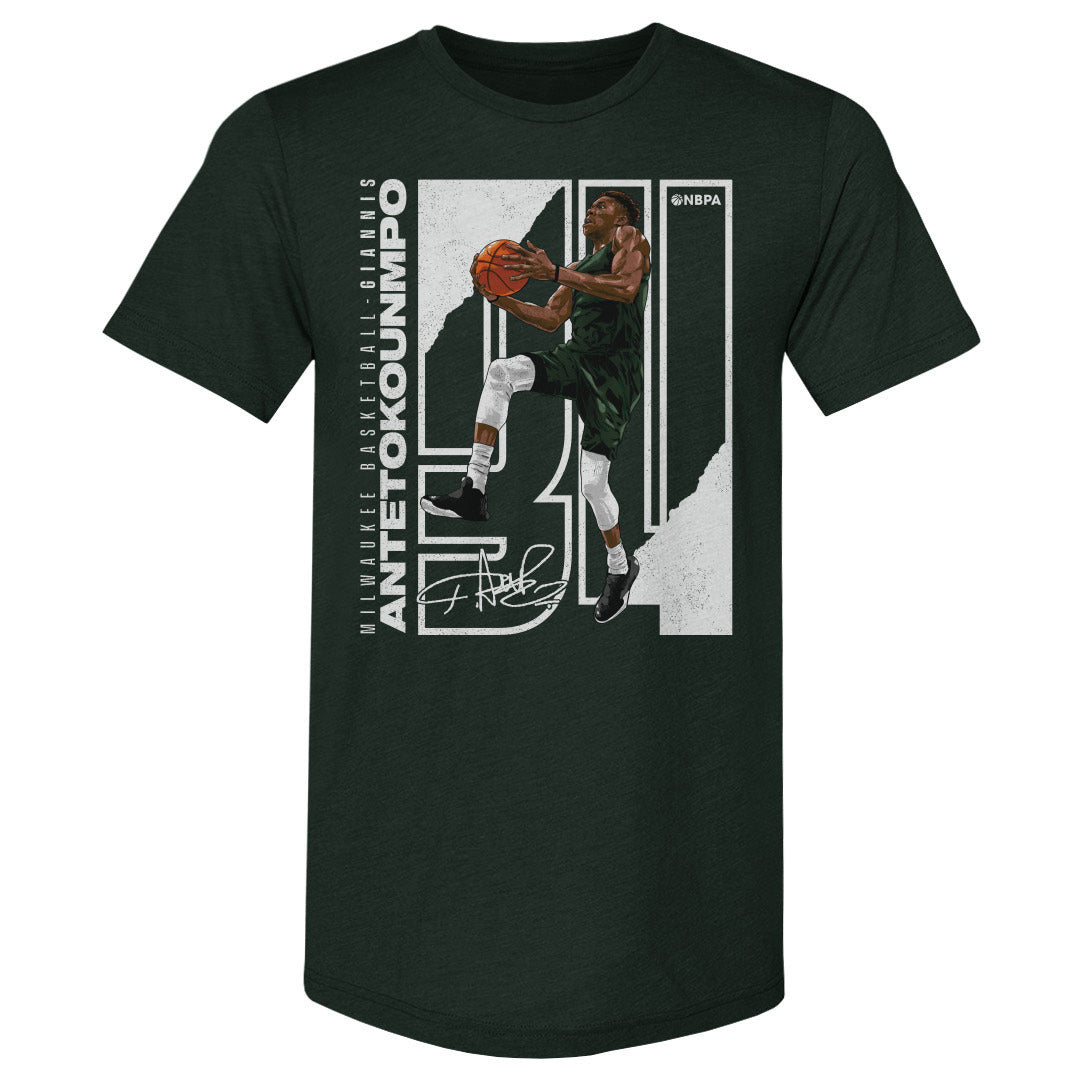 Giannis Antetokounmpo Men's Premium T-Shirt | 500 LEVEL