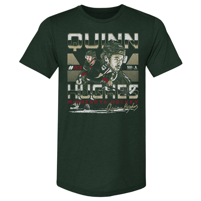 Quinn Hughes Men's Premium T-Shirt | 500 LEVEL