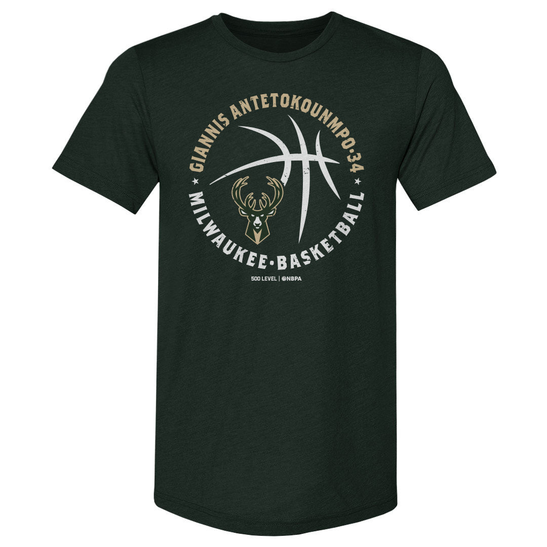 Giannis Antetokounmpo Men's Premium T-Shirt | 500 LEVEL