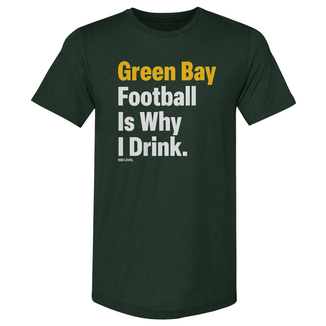 Green Bay Football Men's Premium T-Shirt | 500 LEVEL