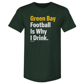 Green Bay Football Men's Premium T-Shirt | 500 LEVEL